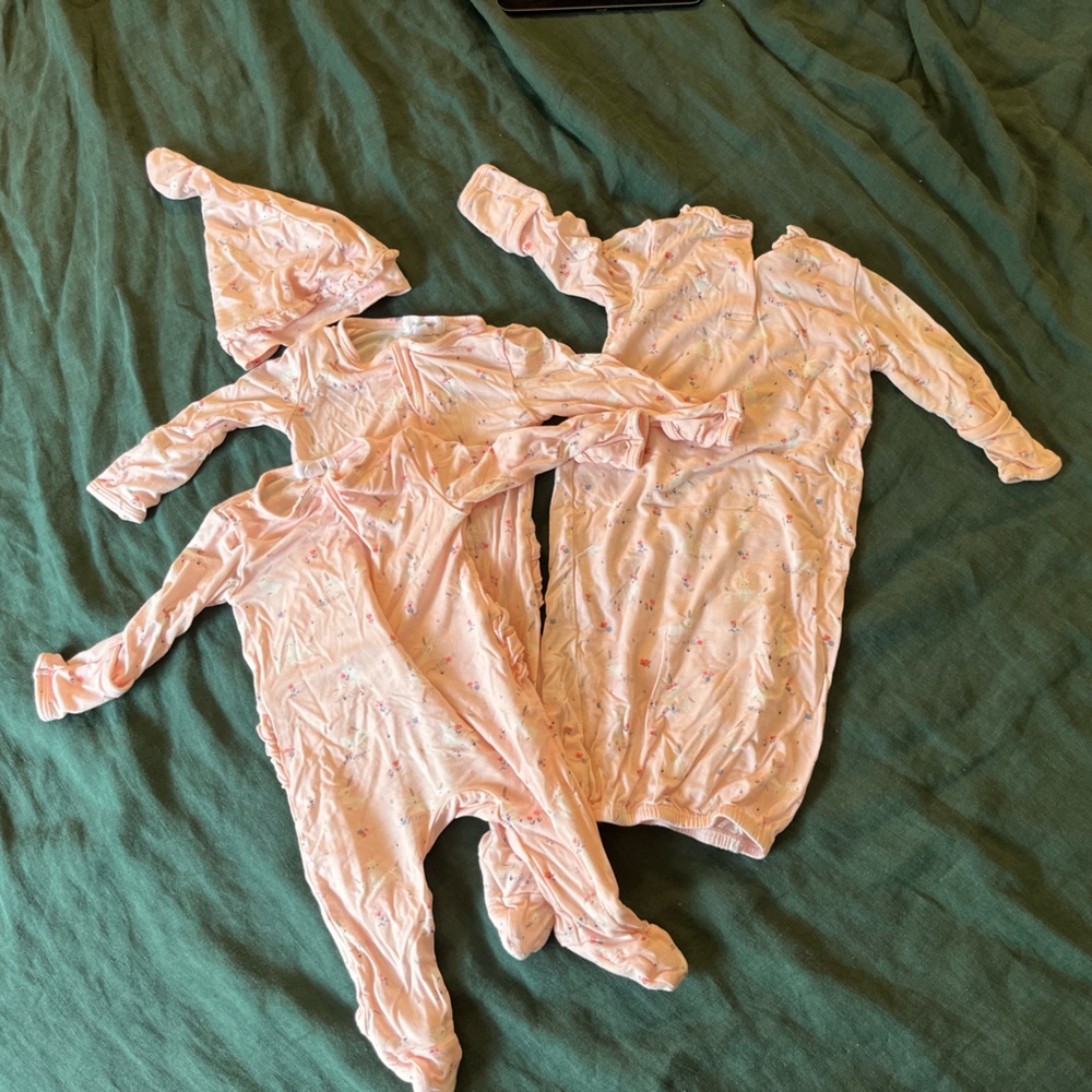 Angel dear footies and gown